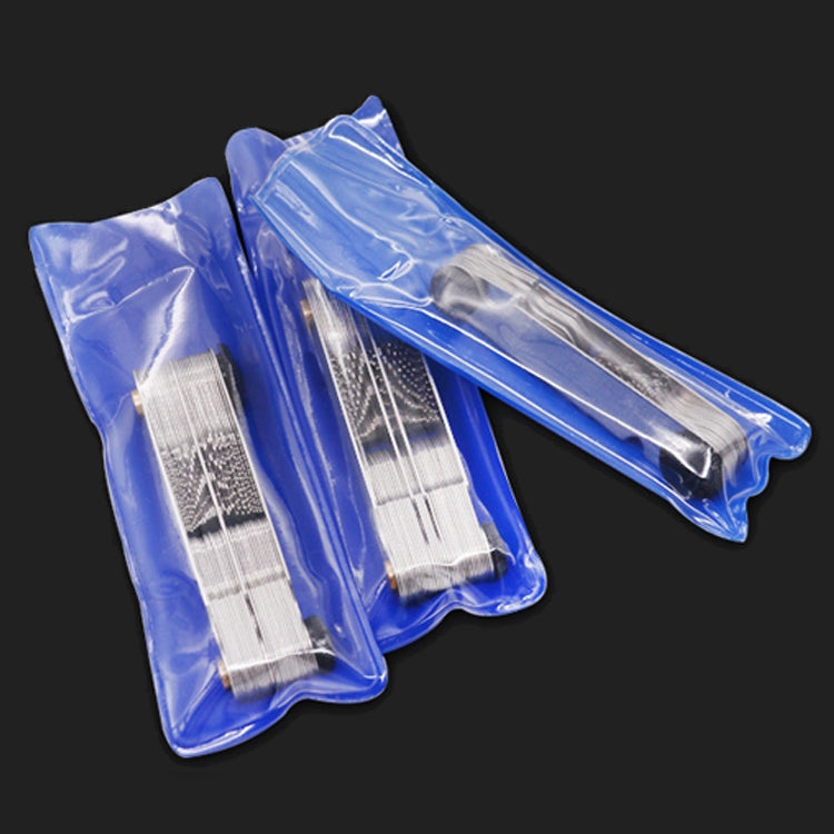 30 PCS US Screw Pitch Thread Blades 60 Degrees CR Stainless Steel Thread Gauge