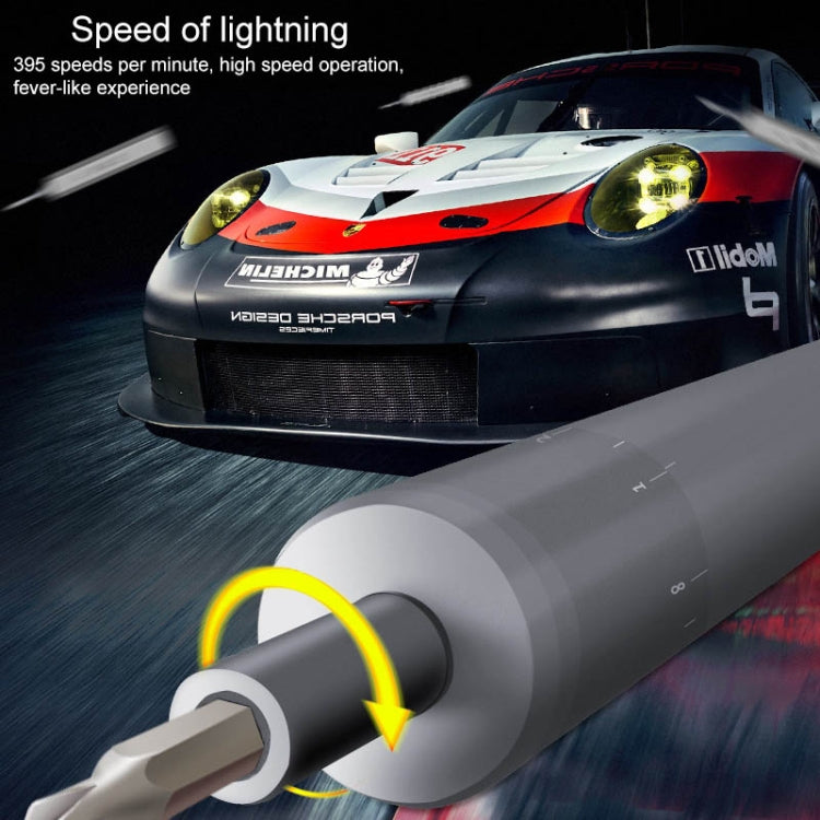 A-012 Rechargeable Lithium Battery Rechargeable Electric Drill Cordless Screwdriver Set with 8 Gear Torsion