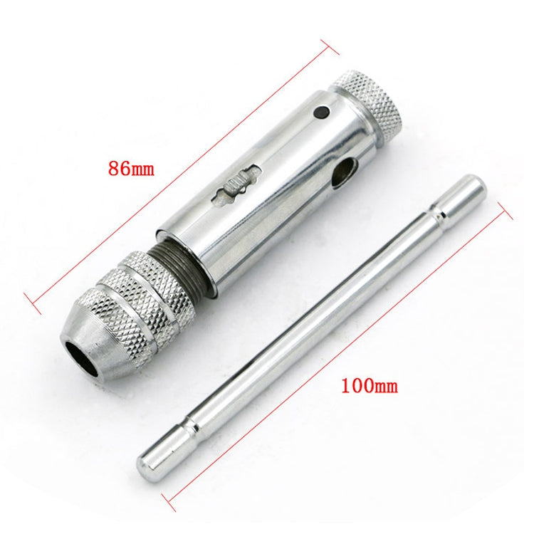 M3-M8 Adjustable Ratchet Tap Wrench and Hand Tapping Accessories