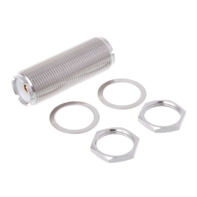 UHFKKY UHF Female to Female Connector Adpter, Extension Version