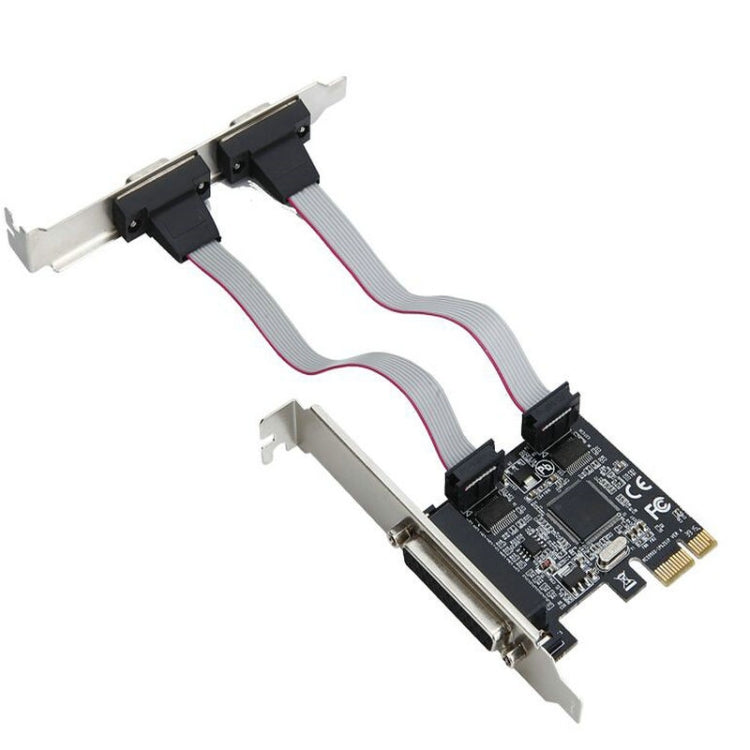 Printer Parallel Port Riser Card PCIe PCI-e Adapter