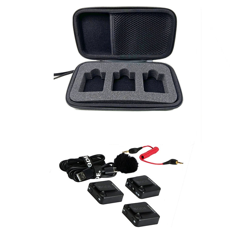For Rode Wireless GO II Digital Wireless Microphone Storage Box