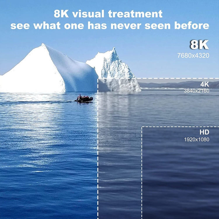 JUNSUNMAY 8K 30m HDMI Adapter Signal Amplifier HDMI Repeater Extender