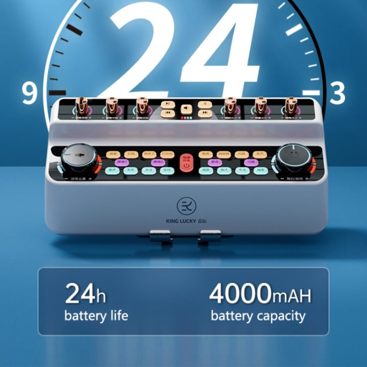 S18 Family KTV Desktop Live Special Sound Card Audio All-In-One Phone Singing Karaoke Microphone Equipment Full Set