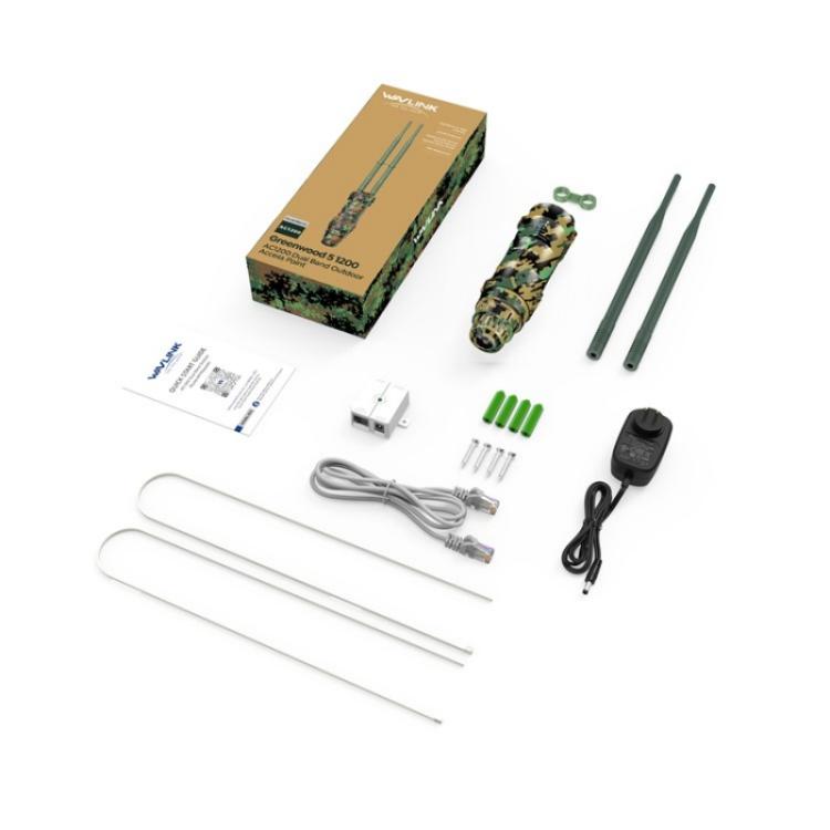 WAVLINK WN570HA2 IP67 Waterproof Outdoor WiFi Extender AC1200 Dual Band Wireless Router