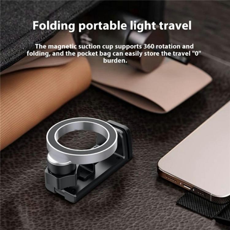 LX-01 360 Degree Rotating Car Phone Holder Compatible with MagSafe Travel Foldable Bracket