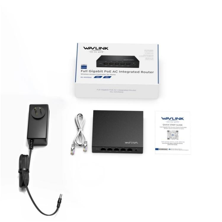 WAVLINK WN701AE IEEE 802.3AF / AT Auto-Discovery Centralized AP Management Poe Switch