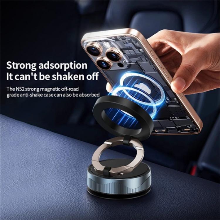 X28 Vacuum Suction Phone Mount 360 Degree Rotating Magnetic Car Phone Holder