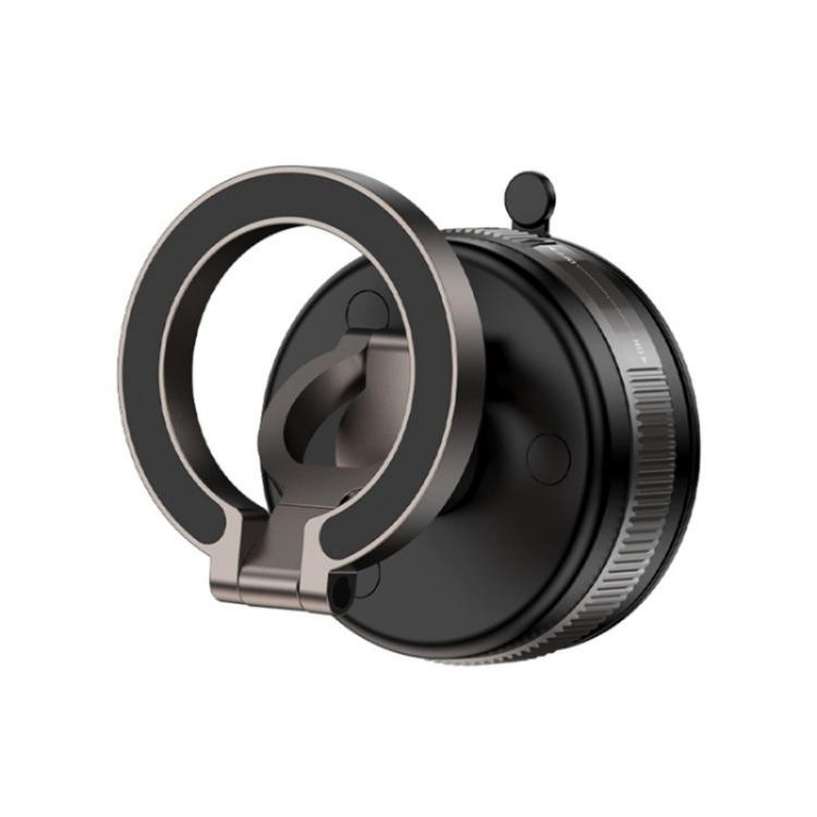 D1X Hands-Free Suction Cup Phone Holder Foldable Vacuum Magnetic Car Phone Mount