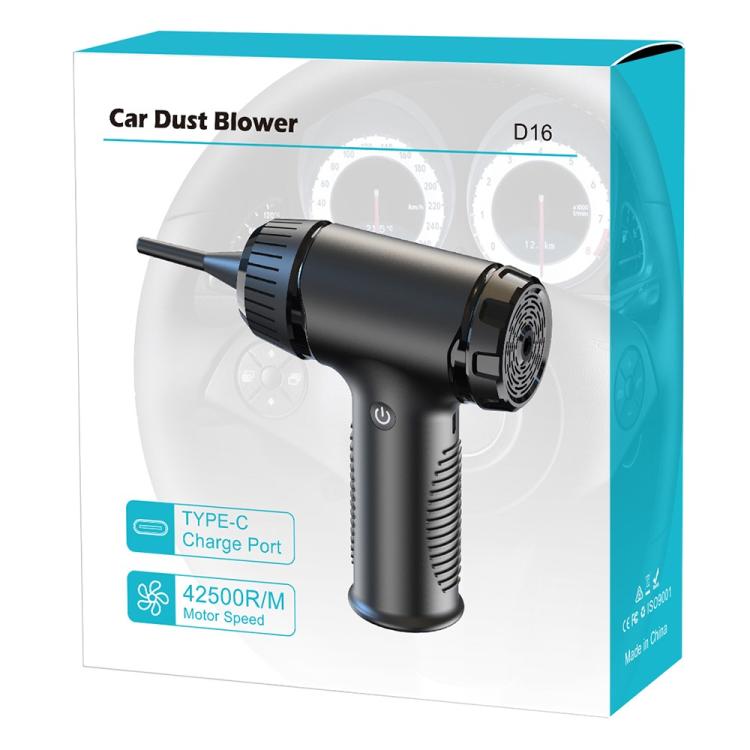 D16 For Car PC Keyboard 50W 42500RPM Portable Rechargeable Wireless Handheld Dust Blower