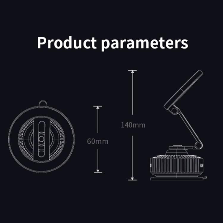 Z23 Dashboard 360 Degree Rotation Foldable Vacuum Suction Magnetic Car Cellphone Bracket