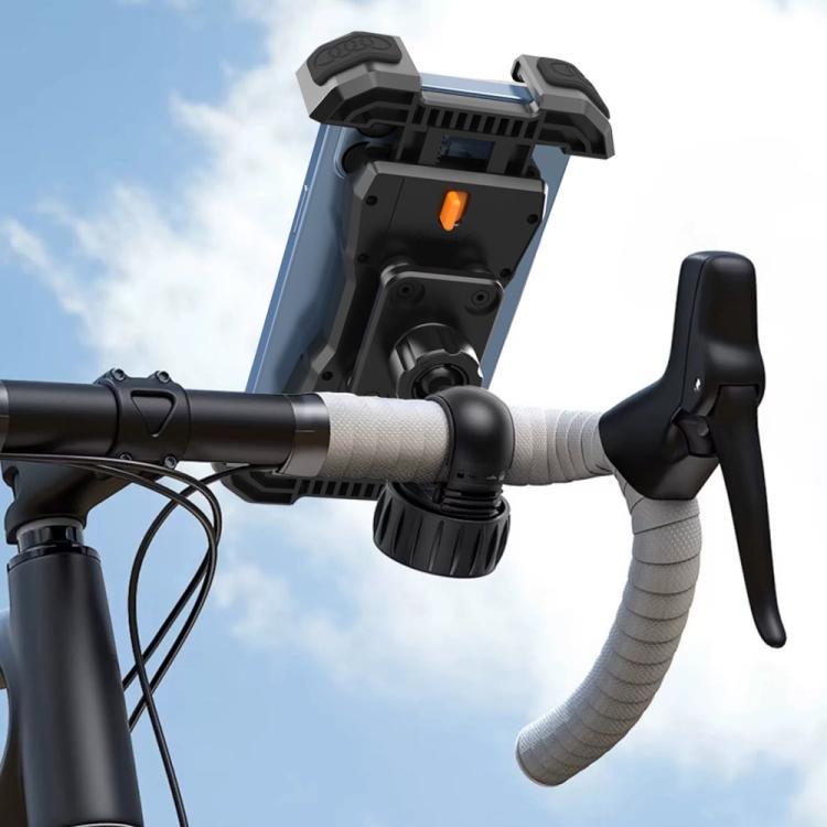 QX-25A Motorcycle Bicycle Handlebar Phone Mount 360 Rotation Shockproof Navigation Holder, QX-25A