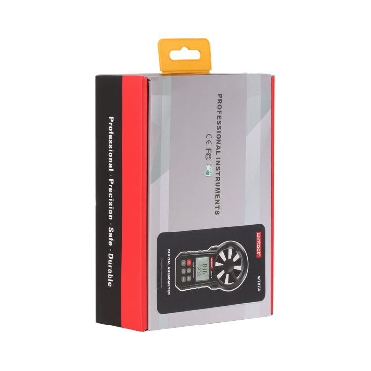WT87A Portable Anemometer Thermometer Wind Speed Gauge Meter