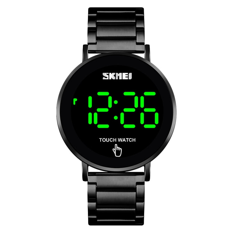 SKMEI 1550 Simple and Stylish LED Touch Screen Men Watch Waterproof Stainless Steel With Electronic Watch
