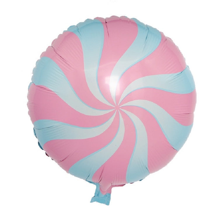 5 PCS Round Candy Lollipop Aluminum Film Balloon for Wedding Party Decoration