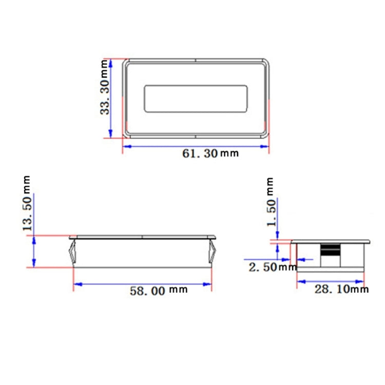 GY-6S 12V Lead-acid Battery Power Meter Lithium Battery Capacity Indicator Display Tester Percentage Voltmeter