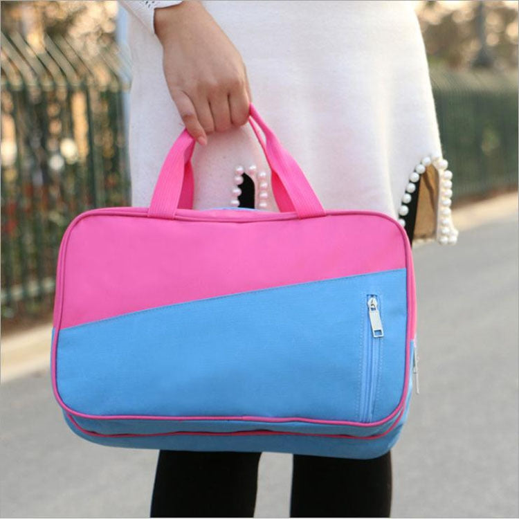 Fashion Large Capacity Portable Oxford Wet And Dry Separation Travel Bags
