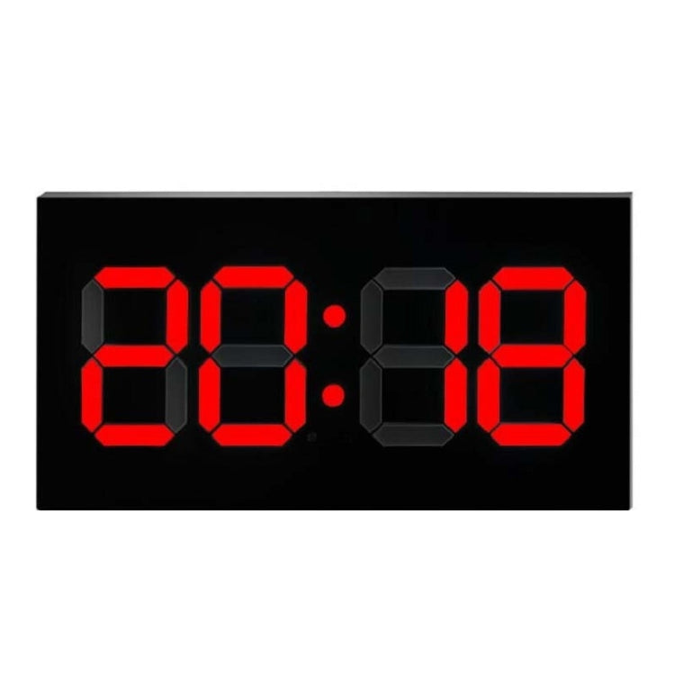 Creative Wall Clock Alarm Clock Simple Remote Control Perpetual Calendar Electronic Clock US Plug