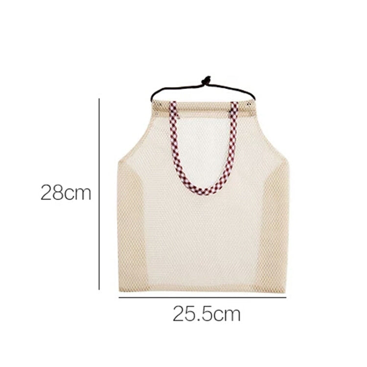2 PCS Creative Kitchen Vegetable Onion Potato Storage Hanging Bag Hollow Breathable Mesh Bag Kitchen Garlic Ginger Mesh Storage Bag
