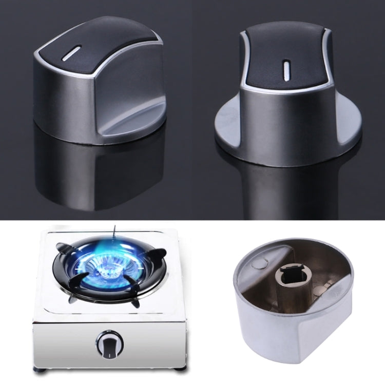 Gas Stove Knob Switch Metal Button Lighter Handle Gas Stove Accessories