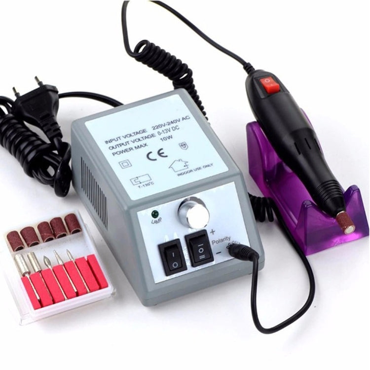Professional Electric Nail Drill Manicure Machine Pedicure Nail Art Equipment Electronic Nail File with Drills 6 Bits