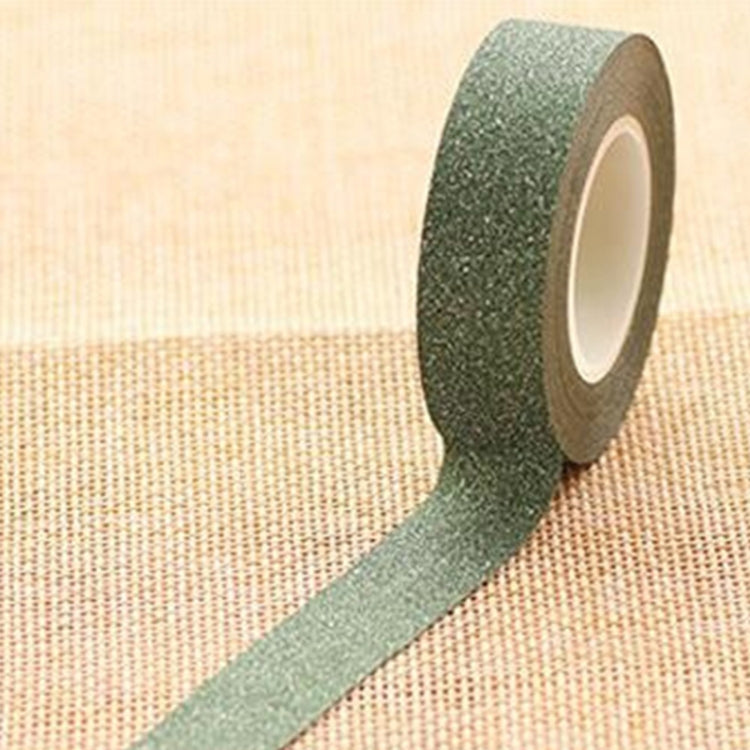 Flash Washi Sticky Paper Tape Label DIY Decorative Tape, Length: 10m