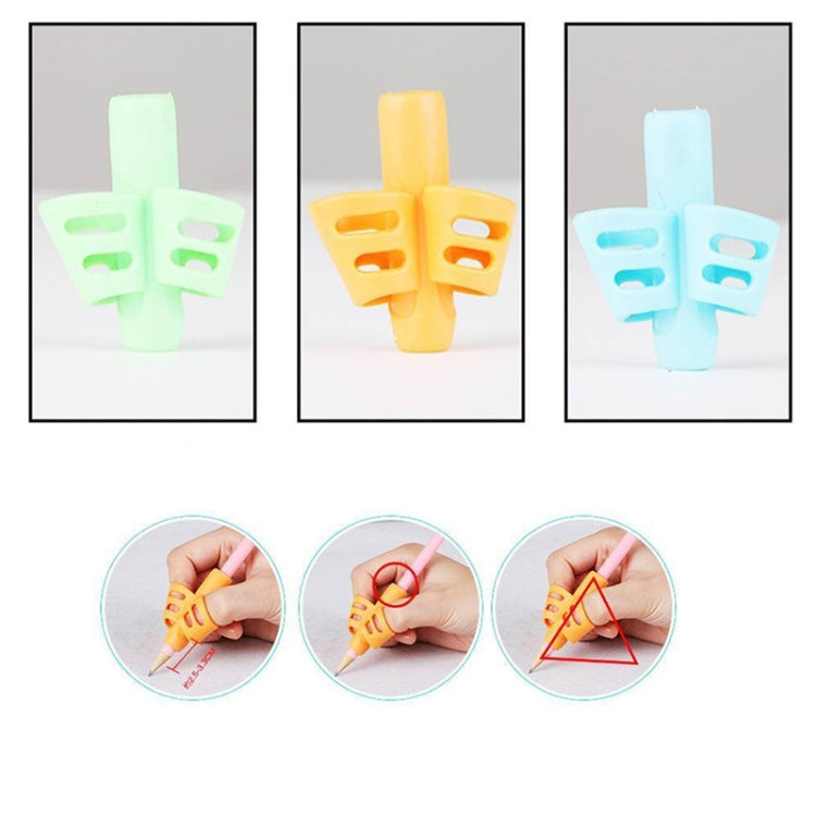 Non-toxic Children Pencil Writing Aid Grip Posture Correction Tools, Random Color Delivery