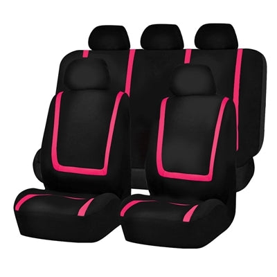 Universal Car Seat Cover Polyester Fabric Automobile Seat Covers Car Seat Cover Vehicle Seat Protector Interior Accessories