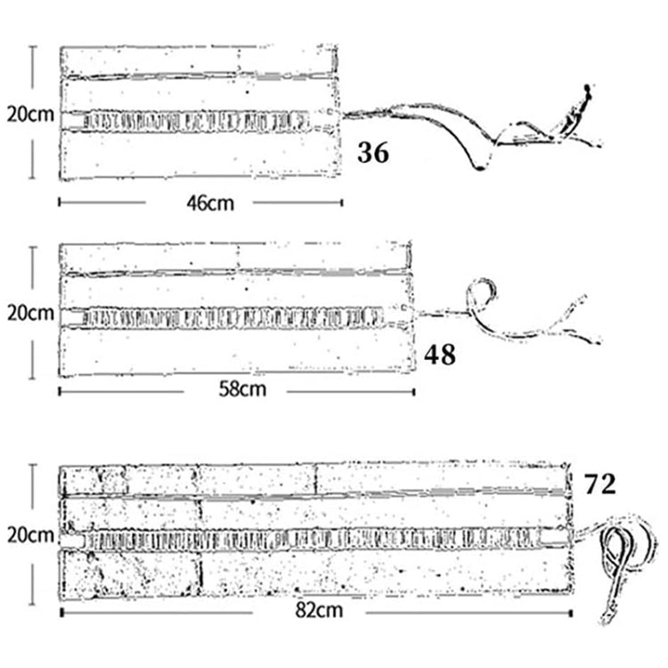 Calligraphy Cute Canvas Roll School Pencil Case Pencilcase Student Pen Bag Stationery Pouch Supplies