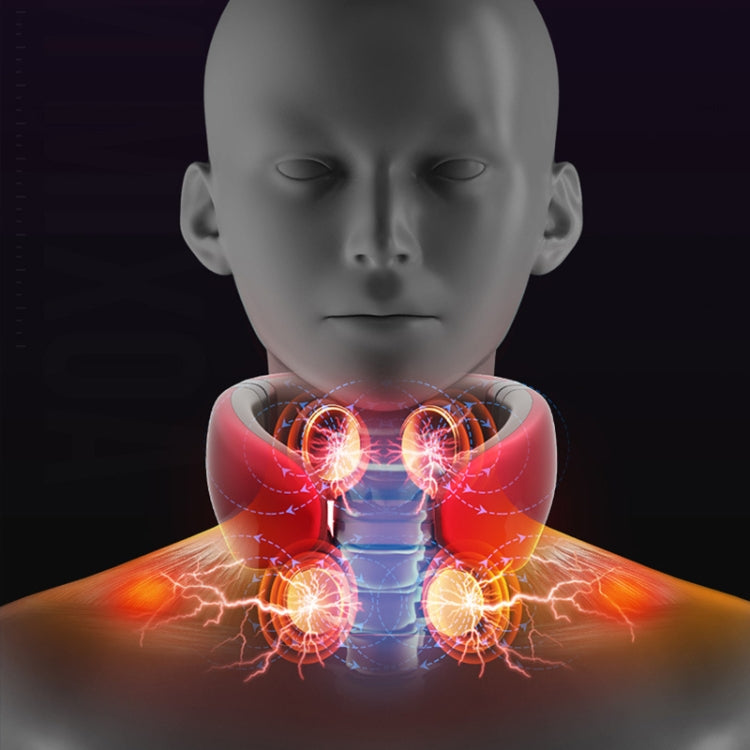 Four-head Shoulder and Neck Massager Pulse Neck Protector