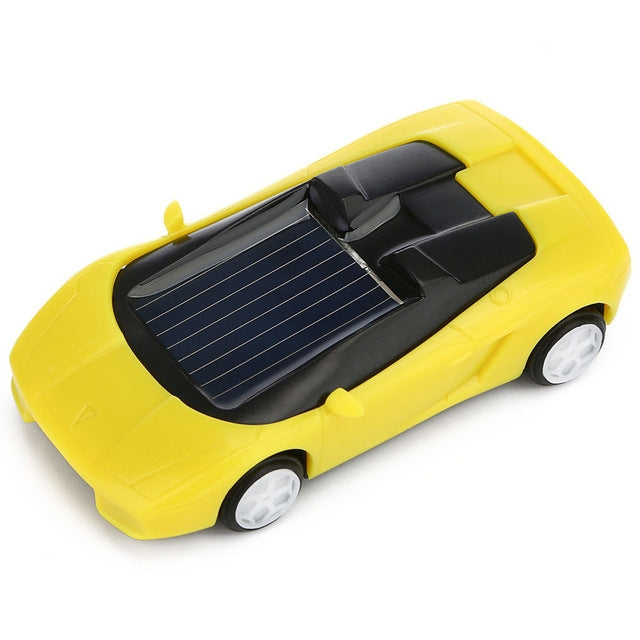 3PCS Solar Toys Car Powered Mini Car Racer Toy For Kids