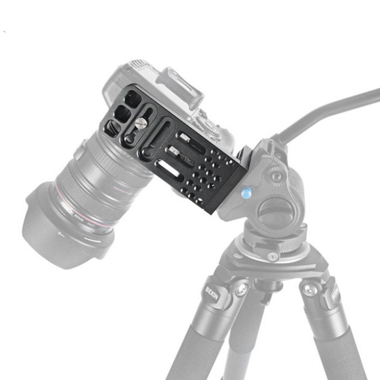 BENXIN L130A Universal Vertical Clapper Is Suitable For SLR Stabilizer Quick-install Plate Tripod Hydraulic Head Vertical Clapper