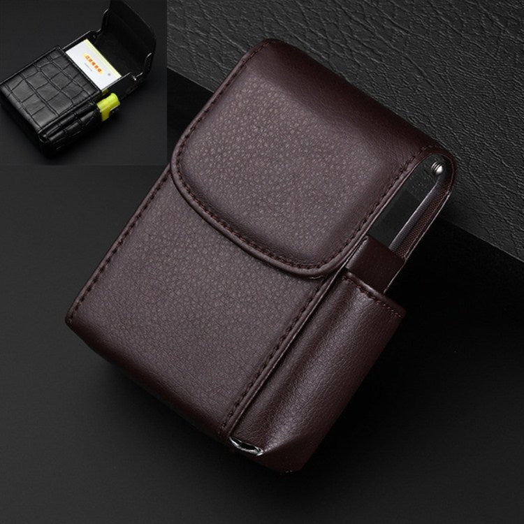 PU Leather Cigarette Case Lighter Case Business Card Case