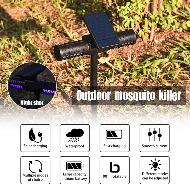 Solar Mosquito Killer Outdoor Waterproof Garden Light Villa Outdoor Mosquito Trap
