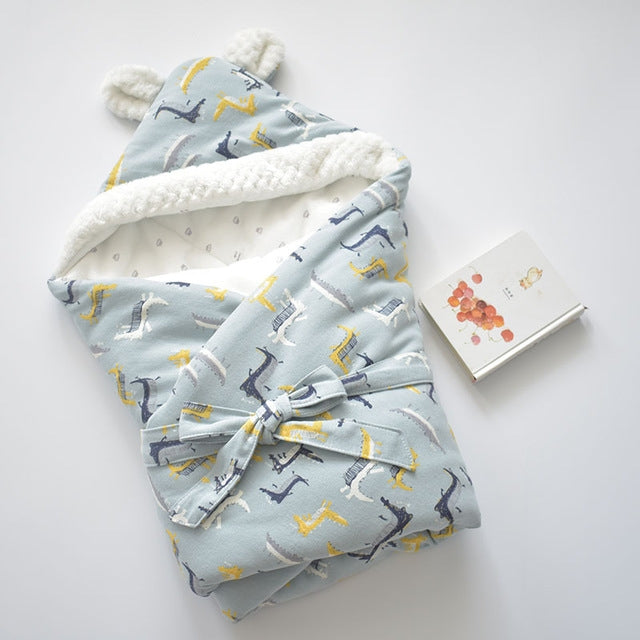 Cartoon Cotton Baby Holding Blanket