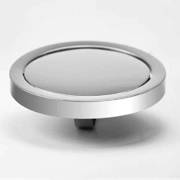 Embedded Type Stainless Steel Swing Cover Flip Kitchen Countertop Trash Can Lid Cap, Round Drawing 20cm Diameter, Round Mirror 24.5cm Diameter, Square 16.2x22.7cm