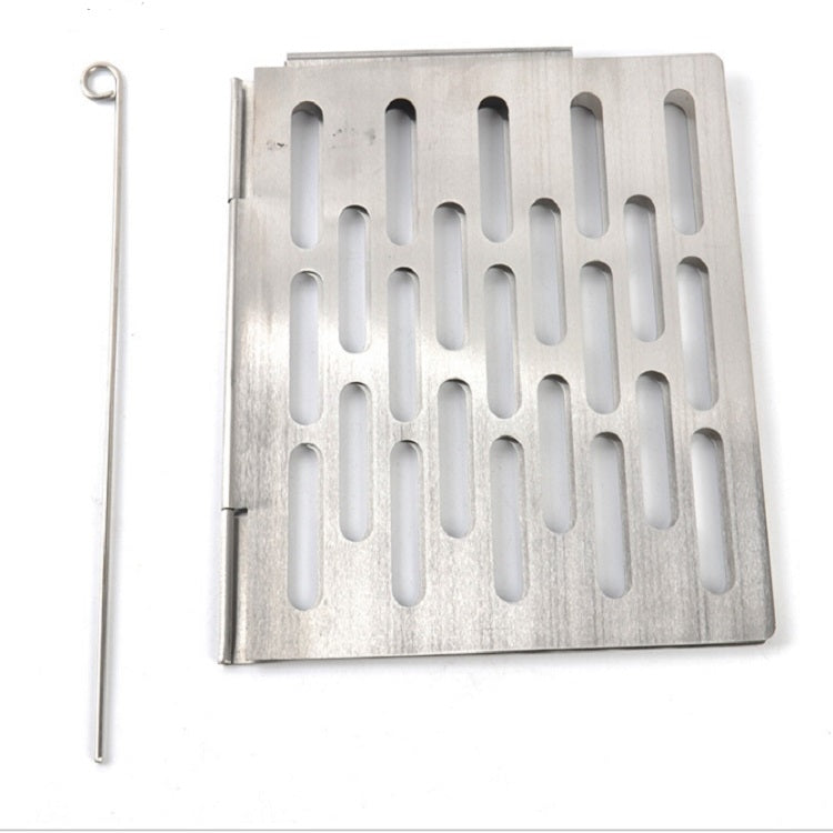 Stainless Steel Folding Barbecue Net Portable BBQ Picnic Accessories