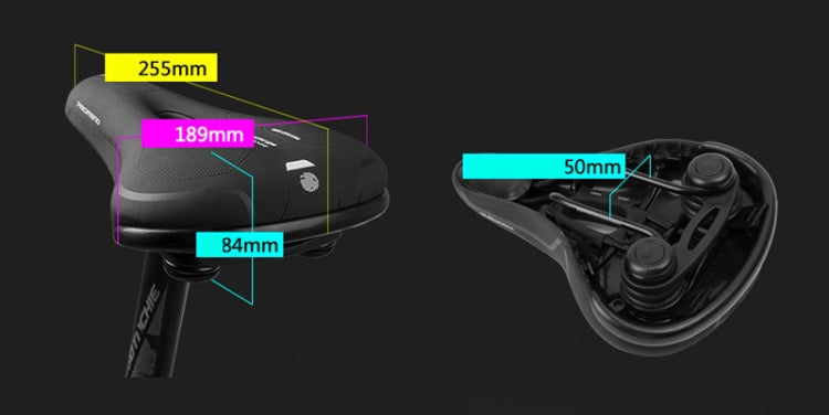 PROMEND Bicycle Seat Cushion Comfortable Hollow Thick Mountain Bike Saddle