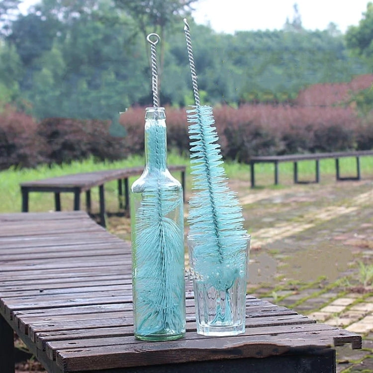 2 PCS Nylon Silk Bottle Brush with Long Thin Brush