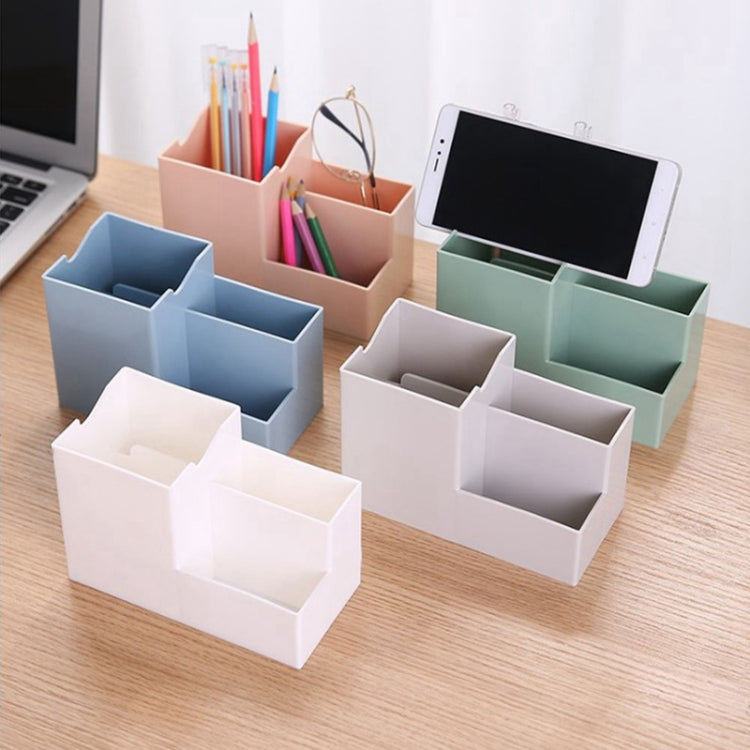 Creative Multifunctional Desktop Plastic Storage Phone Holder Pen Holder