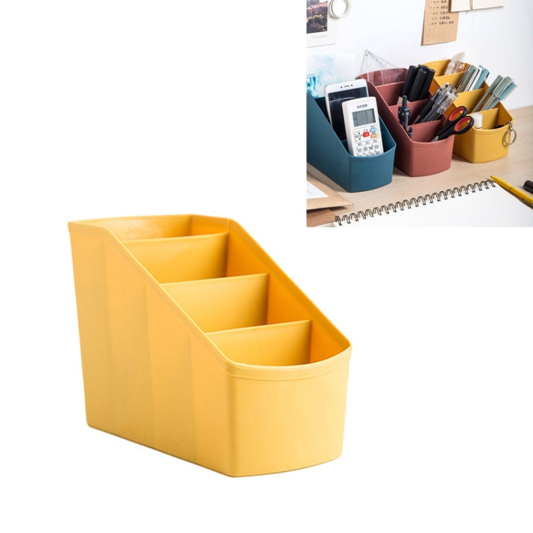 Home Office Plastic Storage Box Desktop Student Stationery Rack Cosmetic Box