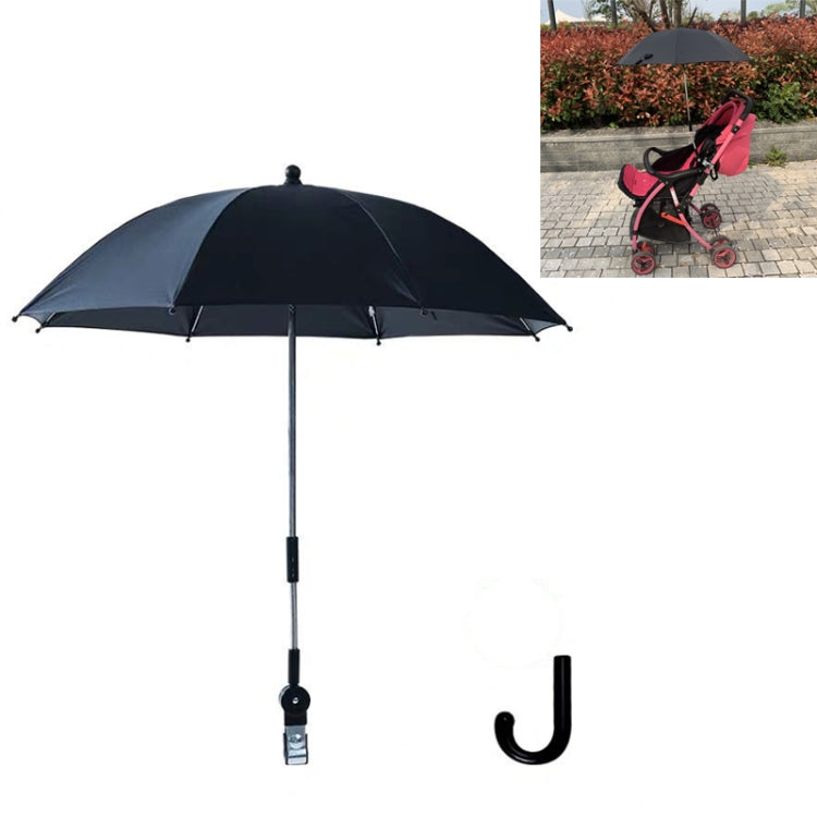 Stroller Universal Stroller Umbrella Sliding Baby Artifact Vinyl Anti-UV Universal Clip Sun And Rain Dual-use Umbrella