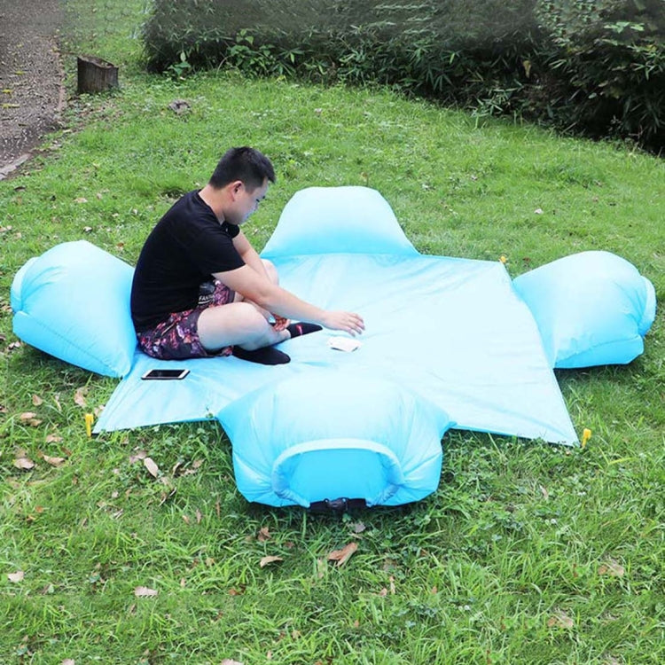 Outdoor Waterproof Air Pillow Picnic Mat Carrying Ground Sand Beach Grass Mat