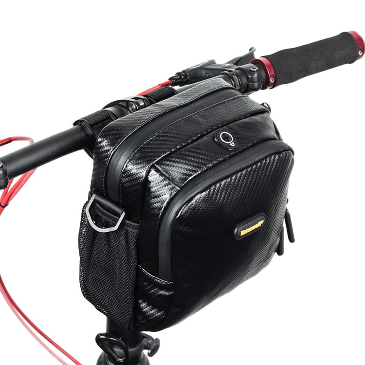 Rhinowalk Bicycle Front Bag Waterproof Handlebar Bag Folding Bike Front Bag Large Capacity Riding Bag