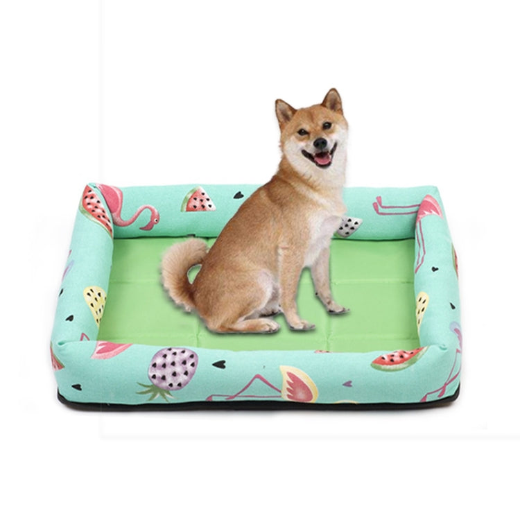 Summer Pet Non-removable Side Dog Mat Pet Bed