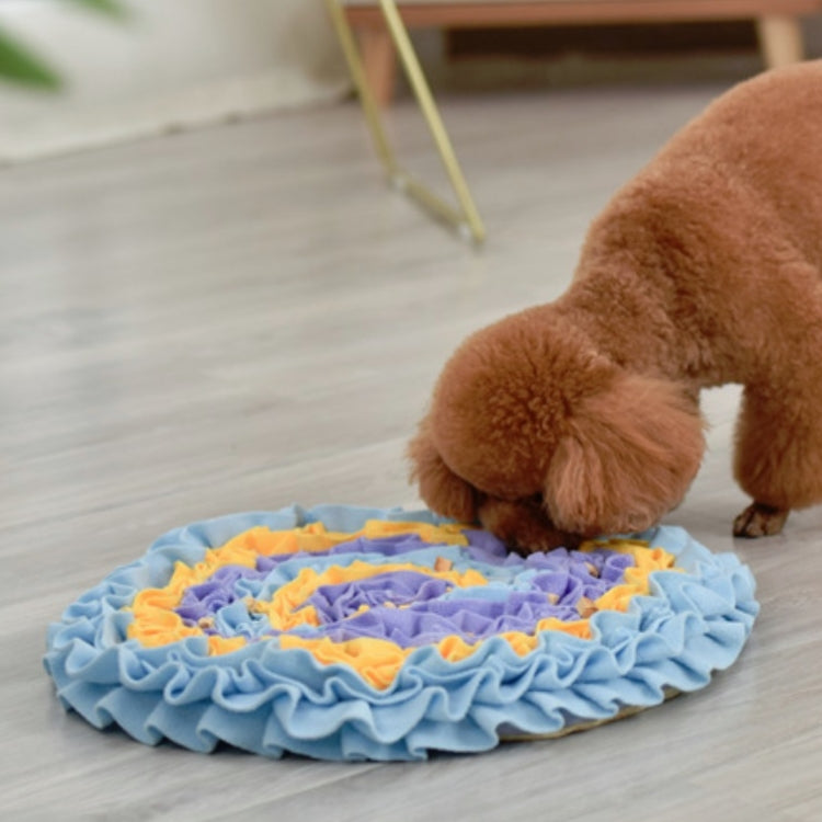 Pet Dogs Consume Energy Slow Food Relieve Stress Sniff Pad