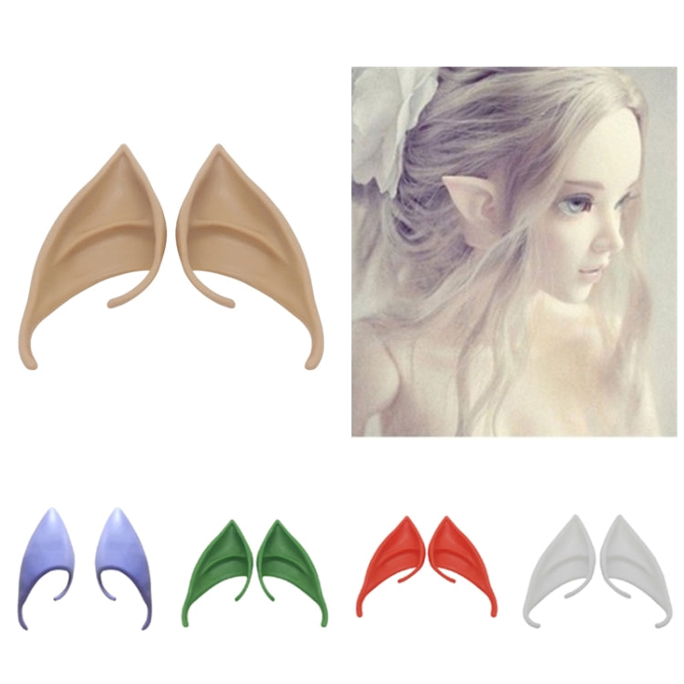 1pair Halloween Elf Latex Ears Cosplay Props