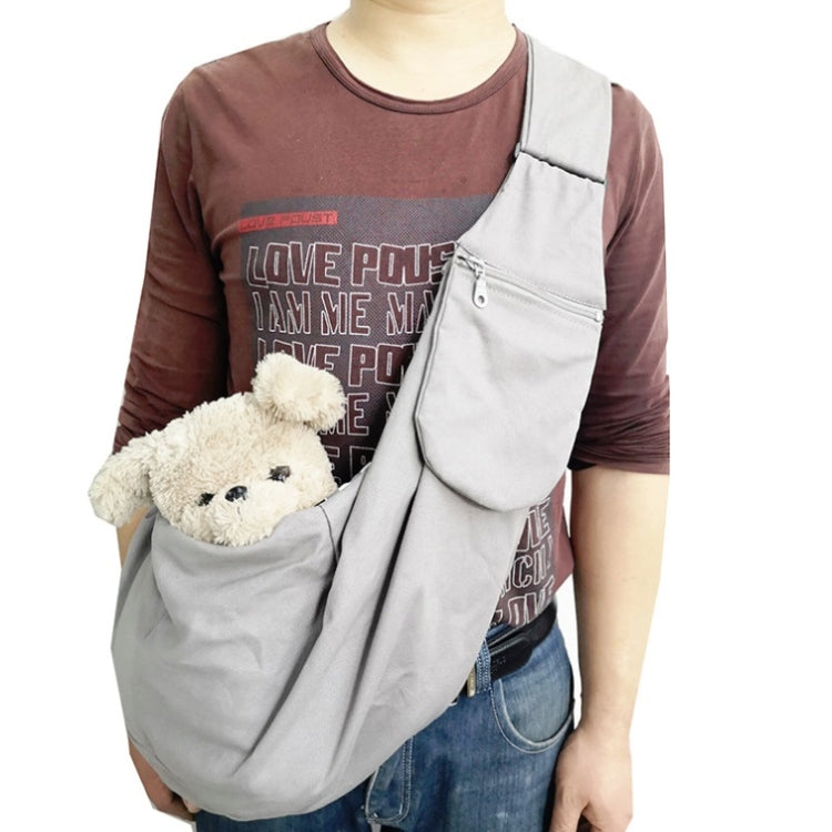Pet Carrying Rucksack Shoulder Strap Adjustable Pet Outing Diagonal Bag