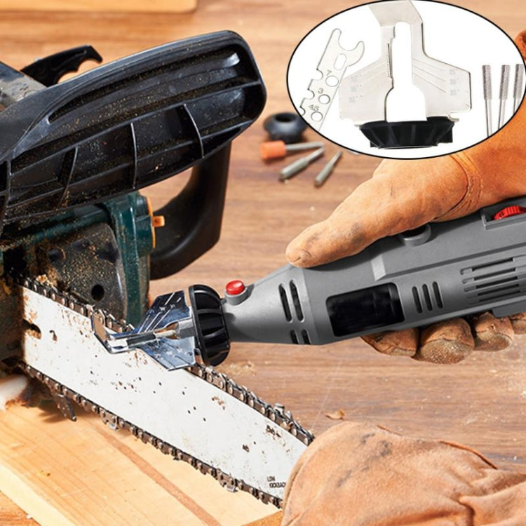 Outdoor Garden Sharpening Attachment Sawtooth Grinding Tool Electric Grinder