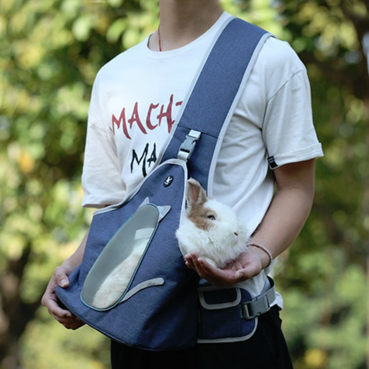 TAILUP Pets Carry Out Shoulder Bag Convenient Foldable Leather Chest Bag